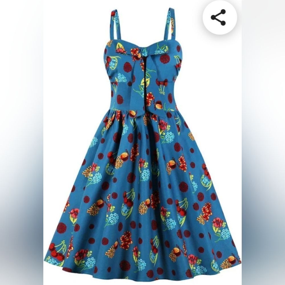 Analisa Deco Vintage Caroline Dress 1950's pinup Rockabilly‎